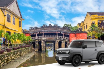 Thuê xe VF3 đi Hội An cùng Hoàng Phú An
