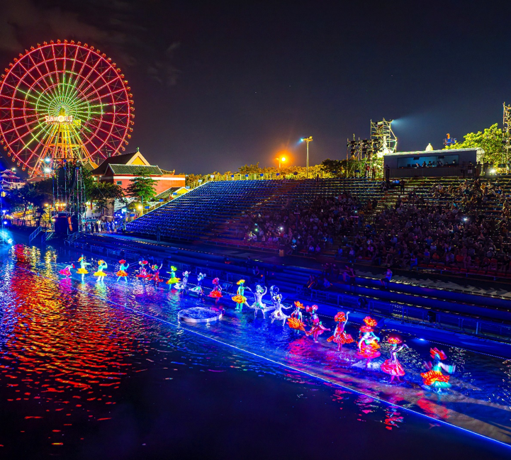 Vé show Symphony of River ở Danang Downtown (Công viên Châu Á/Asia Park)