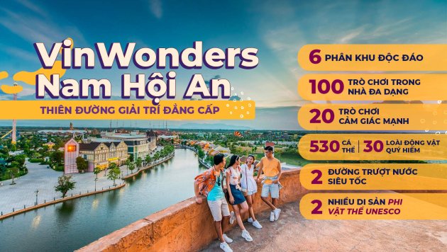 Bảng Giá Vé VinPearl Nam Hội An Mới Nhất 2025